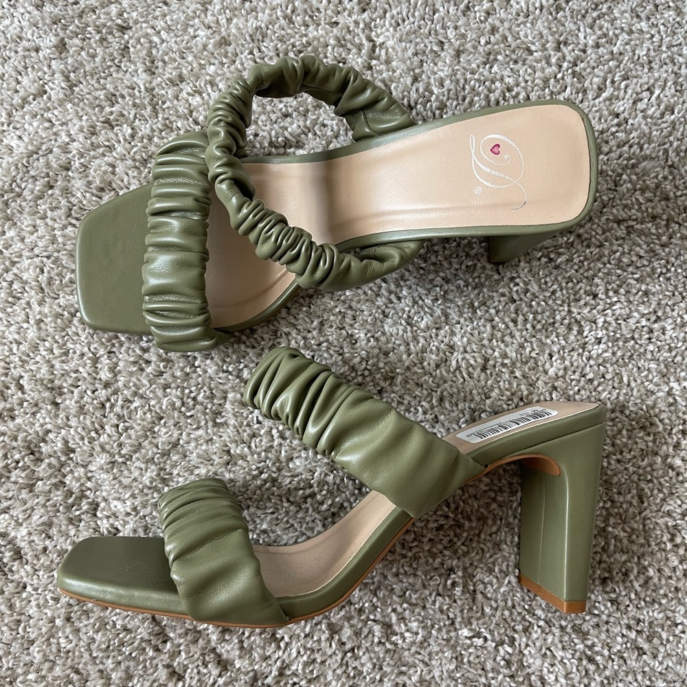 Green heels